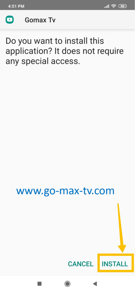 Gomax TV Install
