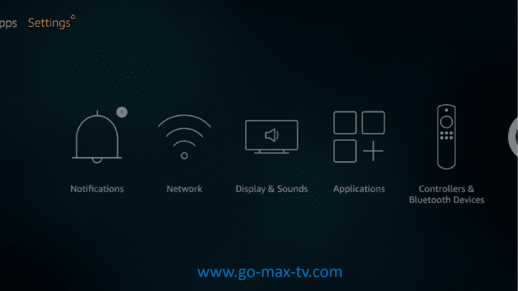 Gomax TV on Firestick1